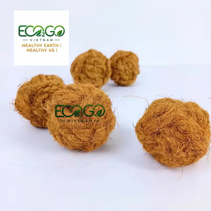 High Quality Wholesale Coconut Husk Chewing <b>Ball</b> Eco-friendly Chew Toys for <b>Dogs</b> Low MOQ and Cheap Price by Eco2go Vietnam - Product Image 1