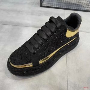 Chaussures de sport pour femmes, baskets décontractées, Slip-on bling, chaussures de sport, tailles bricolage, chaussures en strass, cristal, nouvelle collection - Product Image 5