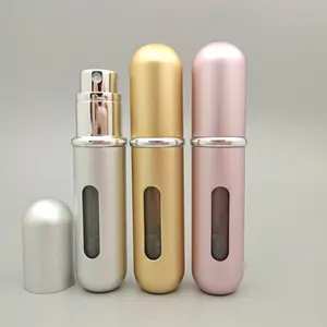 New Design 5ml Bottom Refillable Perfume Bottle Travel Perfume Atomizer Mini Atomizer