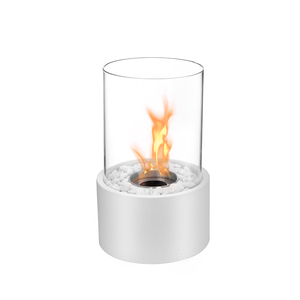 <span class=keywords><strong>Lampe</strong></span> bio-éthanol pour table de cheminée sur pied, appareil d'éclairage intérieur ou extérieur, détecteur de mouvement - Product Image 4