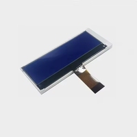 Layar LCD Grafis Pabrik Cina 240x64, 3.3 Inci Putih di Atas Biru, Modul LCD STN COG 3.3v