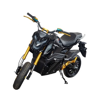 Moto à deux roues électrique personnalisée 60V 72V pour personnes âgées, moto classique bon marché - Product Image 3