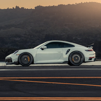 Kits de carrosserie en Fiber de carbone sèche de Style RYFT pour Porsche 911 (992) Turbo S jupes latérales de lèvre de pare-chocs diffuseur arrière aileron arrière