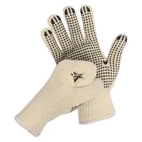 Фабричное производство, промышленные хлопковые перчатки в горошек из ПВХ, безопасные рабочие перчатки, экологически чистые удобные рабочие перчатки