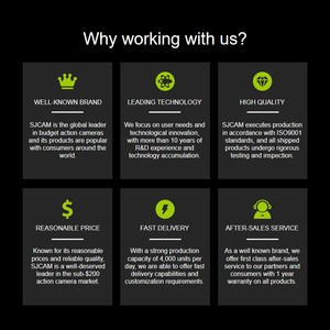 Caméra d'action 4K <span class=keywords><strong>SJCAM</strong></span> C300 EIS Enregistrement de la conduite à moto Caméscope étanche HD - Product Image 6