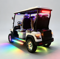 Sièges électriques de luxe Sharp 4 places, style élégant au lithium, prix de gros compétitif pour villa, bar de nuit, voiturette de golf