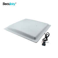 Lecteur de contrôle d'accès UHF Secukey ABS étanche longue portée 12~15M, distance de lecture stable, Wiegand RS232/485 >120km/h