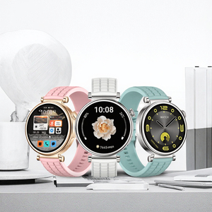 Smartwatch per la Salute Femminile Z01mini Nuovo Schermo AMOLED da 1,27 Pollici IP67 Impermeabile in Gel di Silice <span class=keywords><strong>Touch</strong></span> Screen Fitness Tracker con Risposta - Product Image 3