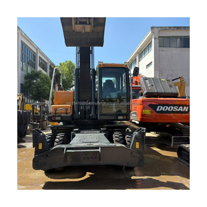 Excavadora de ruedas Hyundai 210w-9 usada 21 toneladas en Corea Buen estado 21 toneladas Excavadora Hyundai 210w-9 usada a la venta - Product Image 3