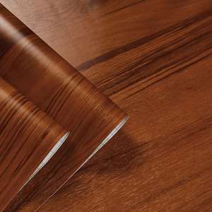 Rollo de Película Decorativa de PVC - Diseño Moderno Sin Adhesivo, Grosor de 0.08-3.00mm para Membrana de Muebles, Prensado al Vacío - Product Image 1