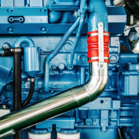 Groupe électrogène diesel 200 kW 50 Hz 400 V triphasé pour centres de données et alimentation de secours commerciale en Irak et en Jordanie – Alimentation de secours fiable
