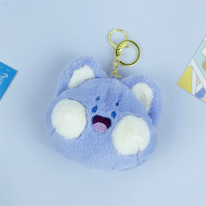 <span class=keywords><strong>2023</strong></span> gran oferta cartera para niñas monedero de felpa de dibujos animados lindo Mini monedero llavero - Product Image 1