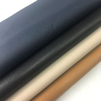Tissu en cuir synthétique PU avec support enduit pour doublure de chaussures, personnalisable