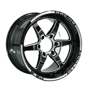 Rayone 675F Hot Sale 15 Inch 18 Inch Star Design 18x9.5J 10.5 J Diamond Cutting Alloy Wheel Powder Coating Rims