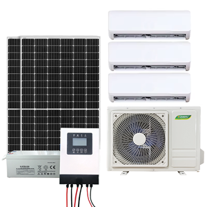 Aire Acondicionado Solar y Fuera de la Red de 9000 BTU con Función de Calefacción y Refrigeración para Uso Doméstico UNP-DC48V9K WIFI con Tubería de Cobre 100% Puro - Product Image 4