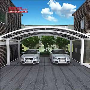 Aluminio S Caravan Rv Remolque Refugio al aire libre Garaje Estacionamiento Patio Cochera - Product Image 1