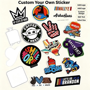 Paquetes de Pegatinas de Vinilo Personalizadas al por Mayor, Etiquetas Adhesivas Impermeables de Forma Irregular para Manualidades y Regalos, Paquete a Granel, Envío Global - Product Image 2