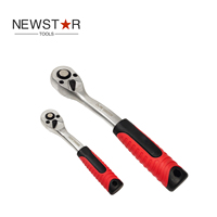 Jeu de clés à douilles professionnel Newstar 108 pièces, jeu d'outils professionnel, embouts, poignée, clé à cliquet 72 vitesses