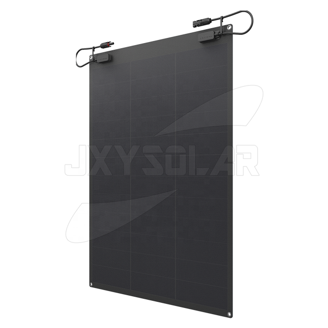 100 Watt 20 Volt HPBC Flexible Solar Panel Back Contact No Busbar Cells 26% Efficiency Custom Shape for RV Boat Roof Camping