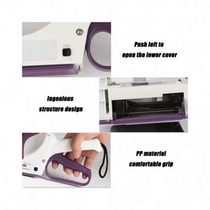 Handheld Manual Self-adhesive <b>Labels</b> Labeling <b>Machine</b> for Round Plastic Bottle Glass Round Bottle Fruit Tag Barcode <b>Printing</b> - Product Image 3