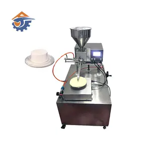 Sugar paper edible cake decoration machine sugar cake cream spreader machine korean cake making machine