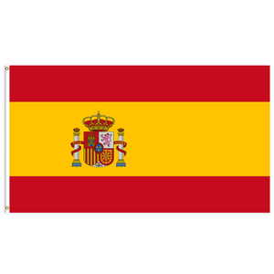 Nuoxin การแข่งขันฟุตบอลโพลีเอสเตอร์ขนาด90*150ซม. ธงสเปนโลกสำหรับกลางแจ้ง - Product Image 3