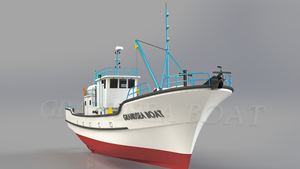 Bateau de pêche professionnel de 70 pieds en FRP, moteur diesel, à <span class=keywords><strong>vendre</strong></span> - Product Image 2