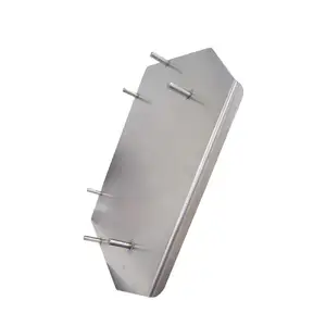 420*520mm 230*315mm veya diğer boyutu paslanmaz çelik tepsi PVC kart yaprak laminar kullanılan ucuz fiyata
