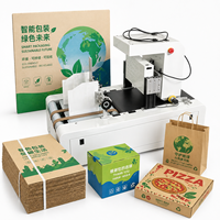 Imprimante automatique de boîtes en carton Hanjie, machine numérique à passage unique pour l'emballage en carton ondulé
