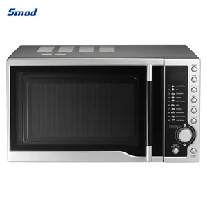 110V 0.7 cuft Stainless Tabletop Digital Microwave Oven With Grill