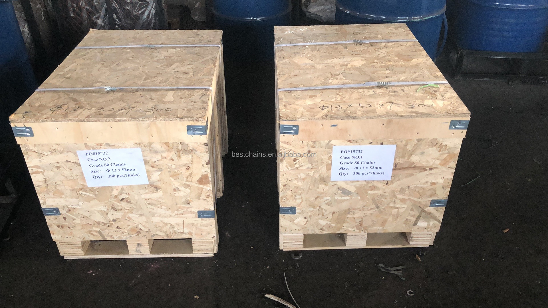 Carbon Steel Unwelded Chain Link DIN5685A/C Standard