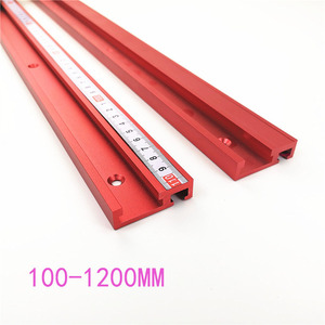 Chute en alliage d'aluminium t-pistes modèle 45 T fente piste d'onglet bricolage <span class=keywords><strong>menuiserie</strong></span> outil de travail du bois pour établi routeur <span class=keywords><strong>Table</strong></span> scie - Product Image 1