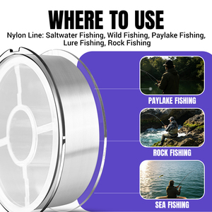 MOQ Bajo Disponible, Lake Blue Range 2.0 # -9.0 #   Línea de Pesca Flotante de Monofilamento de Nylon 100M <span class=keywords><strong>Sky</strong></span>-Water Camo Stealth para Río en Bobinas - Product Image 4