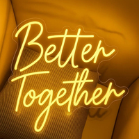 Enseigne néon en silicone personnalisée, éclairage LED flexible, design d'ambiance intérieur écologique, lettres néon LED RGB couleur personnalisées