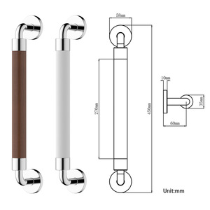 Nouveaux produits : Main courante de sécurité moderne en plastique, accessible aux personnes âgées et handicapées, pour toilettes, salle de bain, cuisine, salle à manger, écologique, de haute qualité - Product Image 3