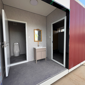 Casa Contenedor Prefabricada de Acero, Modelo Apple Cabin, Estilo Moderno, Diseño Transpirable, Fácil Transporte e Instalación, Interior Espacioso - Product Image 4