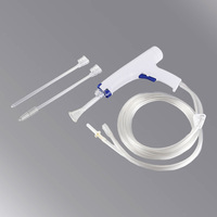 Système de lavage pulsé jetable pour système de débridement des plaies orthopédiques Pulsavac, système de lavage pulsé pour perceuse chirurgicale