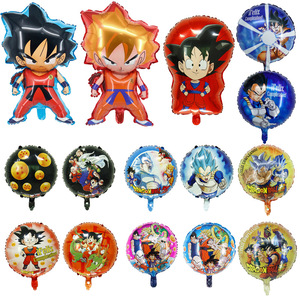 Ballon en aluminium sur le thème de <span class=keywords><strong>Goku</strong></span> de 18 pouces en gros pour les fêtes d'enfants. - Product Image 2