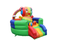 Lilytoys Nouveau Design Mini Château Gonflable Ours, Château Gonflable Pieuvre, Château Gonflable Lune pour Enfants
