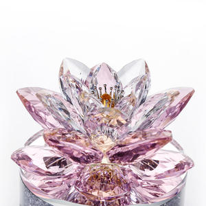 Loto di cristallo brillante per la decorazione di nozze ornamenti di cristallo personalizzati regali aziendali - Product Image 2