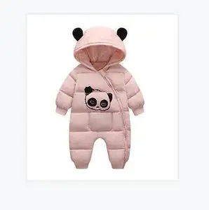onesie veste bébé Suppliers-Combinaison pour bébé fille ou garçon, vêtement d'extérieur d'hiver, avec capuche, meilleure vente,