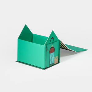 Luxury Custom Creative <b>Christmas</b> <b>Eve</b> <b>Gift</b> <b>Box</b> Special Big House Shaped <b>Box</b> - Product Image 3