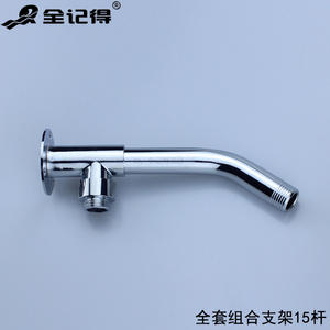 Simple Surface-<b>Mounted</b> Overhead Shower Head Bracket Rod with 4/6 Split Connector for Shower Room Accessories - Product Image 3
