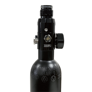 Bombola HPA per <span class=keywords><strong>Paintball</strong></span> 0.2L 13CI 3000Psi 200Bar Cilindro in Alluminio ad Alta Pressione con Filettatura 5/8-18UNF e Regolatore - Product Image 3