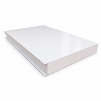 Panneaux sandwich modulaires GMP pour salle blanche Panneau mural phénolique CE pour salle blanche Panneau isolant mousse