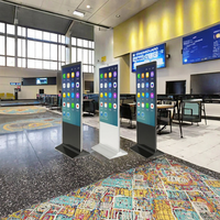 Kiosco Publicitario LCD Android de 55 Pulgadas con Pantalla Táctil, Señalización Digital Interior
