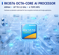 Panel de Control de Acceso Inteligente con Reconocimiento Facial 6TOPS Android 14 Wiegand RS485 PoE Cámara Dual para Sistemas de Entrada