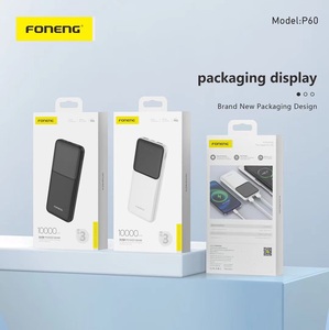 Batería Delgada de Polímero de Litio Foneng de 10000 mAh con Entrada Tipo-C, Carga Rápida, Banco de Energía Portátil para Viajes de Negocios - Product Image 6