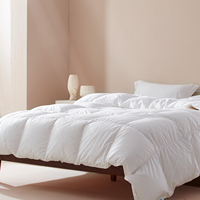 Couette personnalisée de luxe en coton et duvet de canard pour hôtel et maison, toutes saisons, chaude et confortable