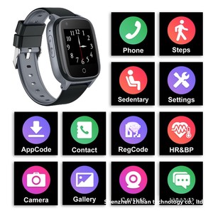 Reloj Telefónico 4G con Pantalla Táctil Grande para Personas Mayores, Reloj Inteligente con Botón de Pánico SOS, Reloj de Pulsera Resistente al Agua para Personas Mayores - Product Image 4